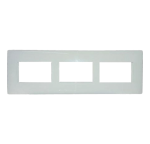 Legrand Mylinc 9M Silver Alu Cover Plate, 6763 87